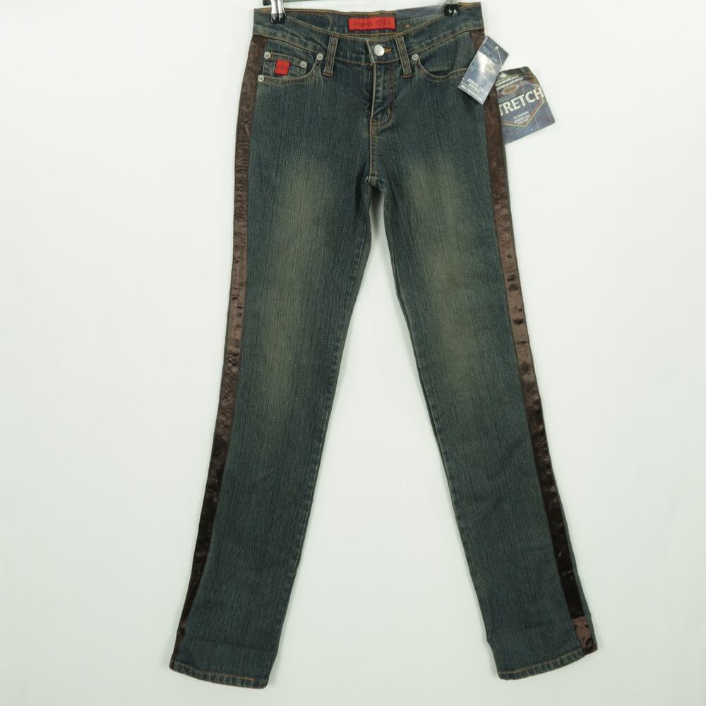 Bongo Let Me B Straight Fit Stretch Jeans Size 1 / Waist 25